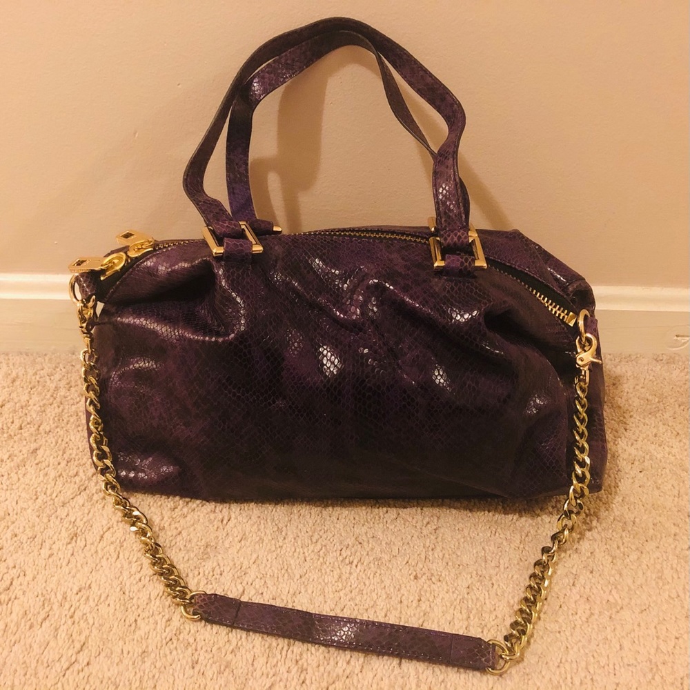 Juicy Leather Handbag Purse Tote